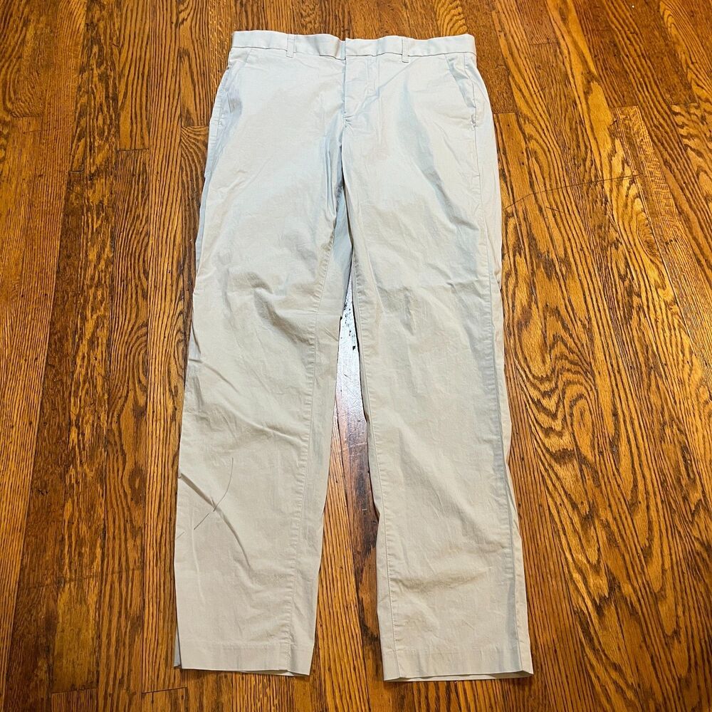 Everlane Men's Gray Chinos Casual Pants Size 33x32 Dress Casual Professional